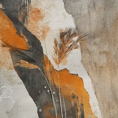 Earth Tone Collage Designs