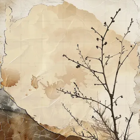 Earth Tone Collage Designs