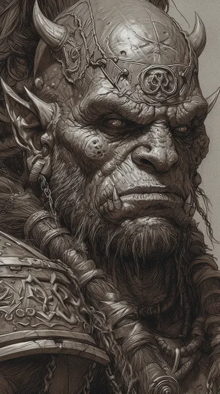 Sketch Style Fantasy Character Portraits