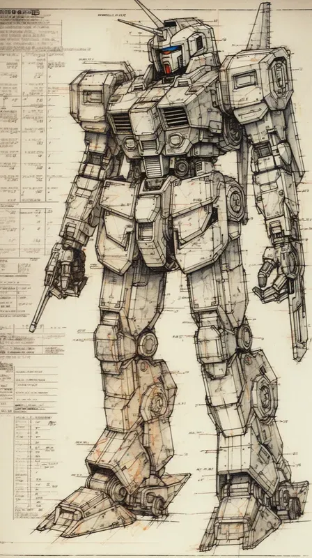 Technical Designs Using Pencils