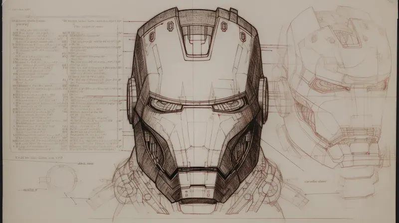 Technical Designs Using Pencils