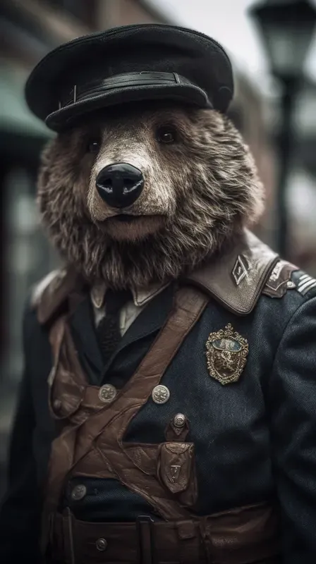 Photorealistic Anthropomorphic Animals