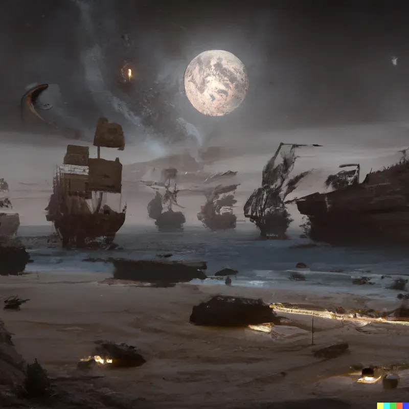 Hyper Realistic Pirate Flotillas