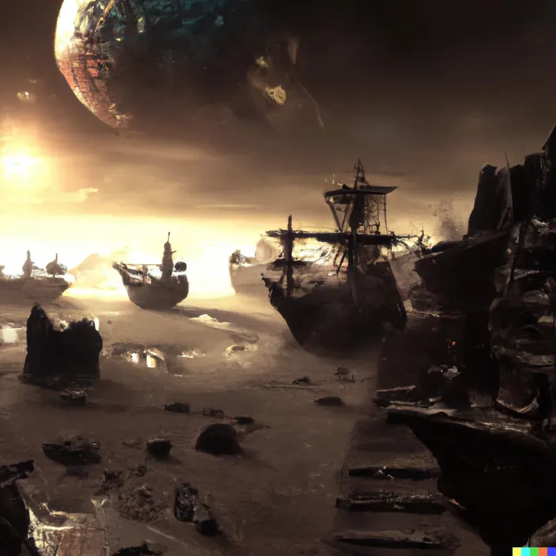Hyper Realistic Pirate Flotillas