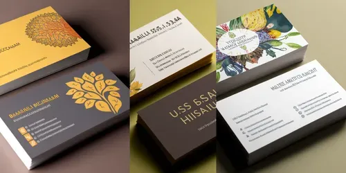 Business Cards generated by midjourney