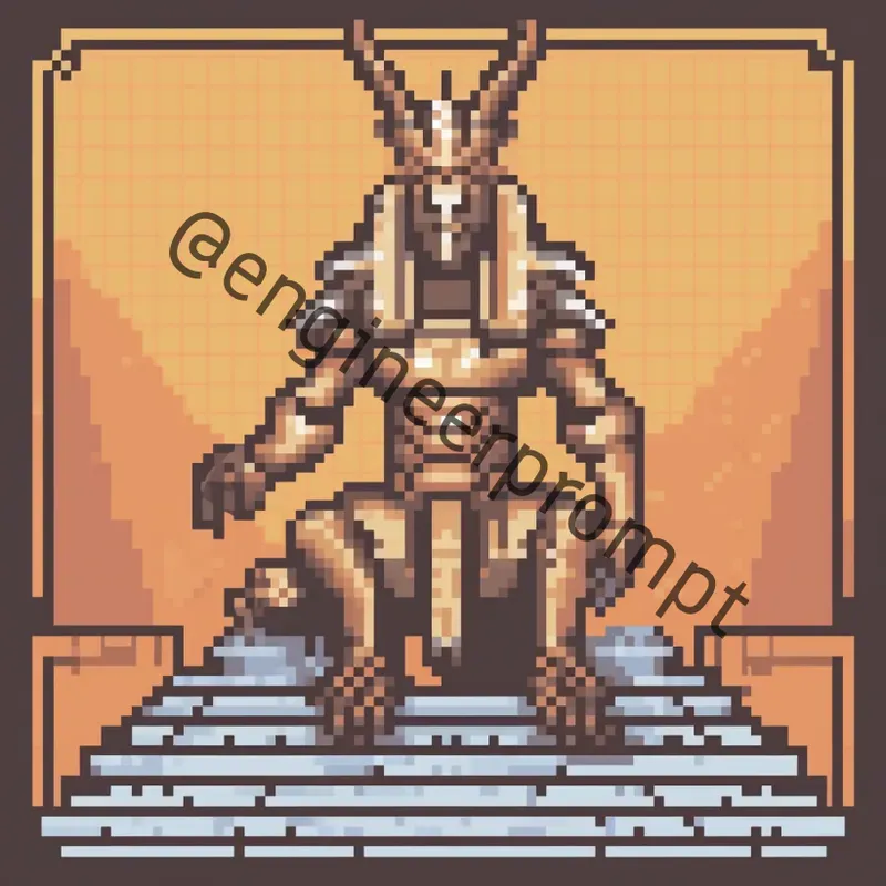 Mythological Gods Collections Pixel Art