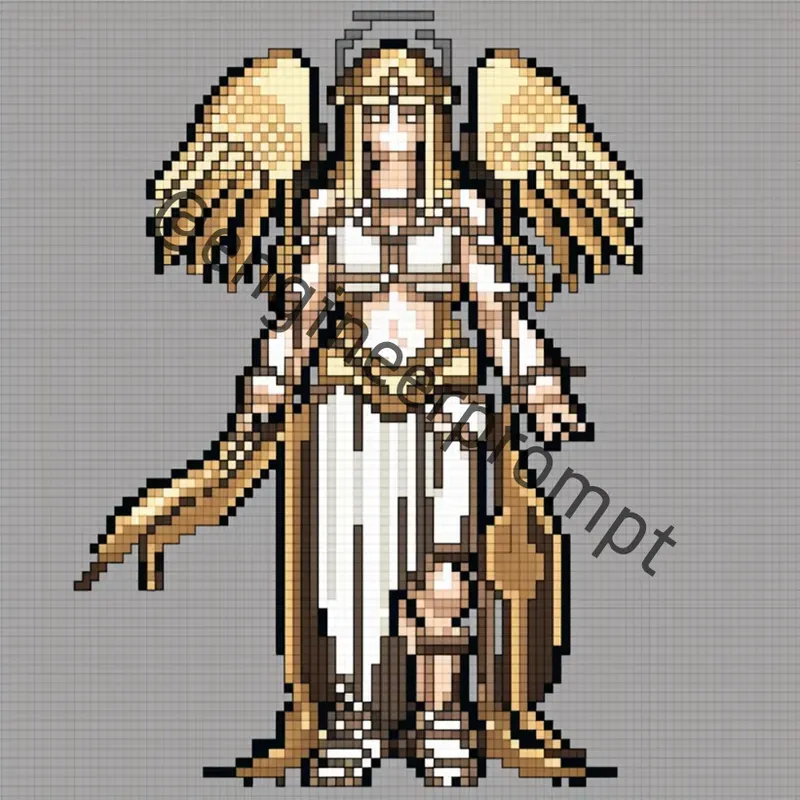 Mythological Gods Collections Pixel Art