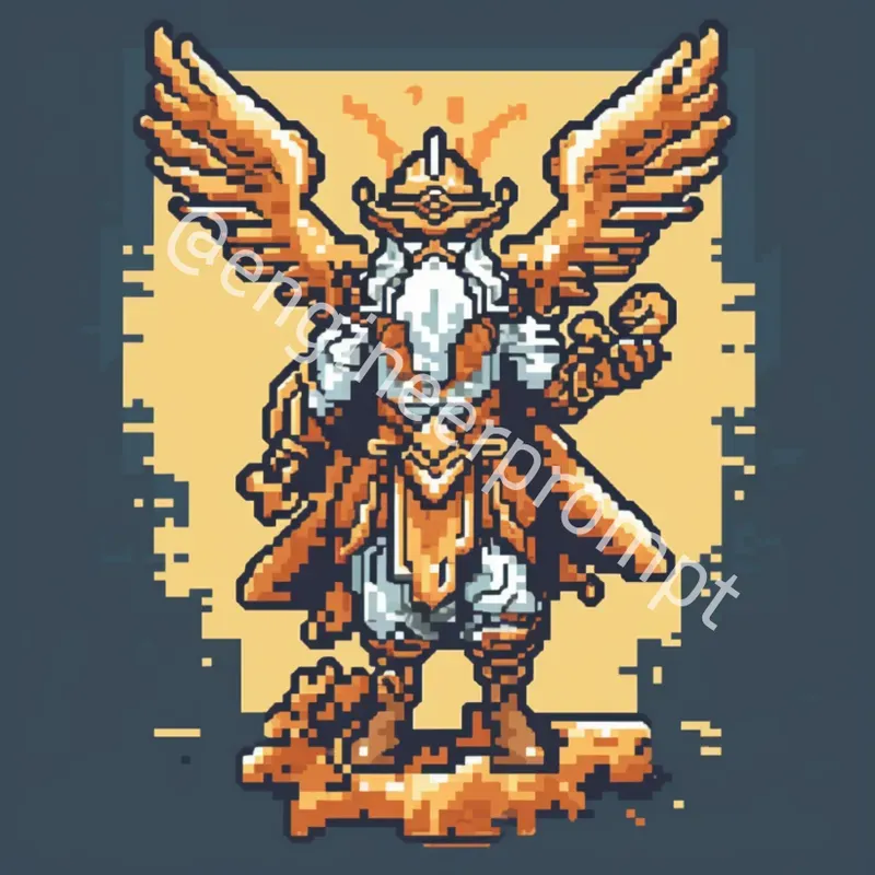 Mythological Gods Collections Pixel Art
