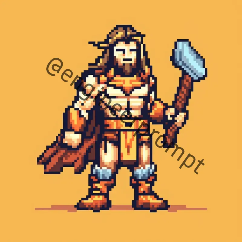 Mythological Gods Collections Pixel Art