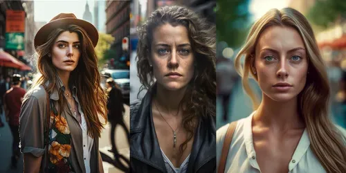 Beautiful Girl Portraits generated by midjourney