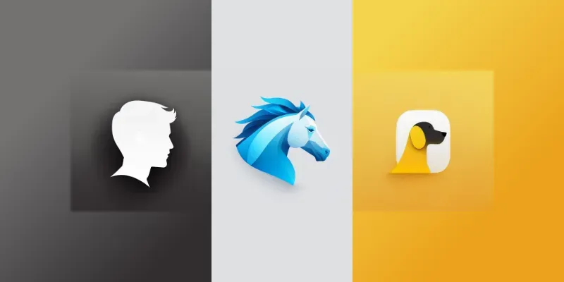 Simple Character Logos generated by undefined