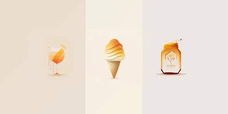 Warm Honey Logos generated by undefined