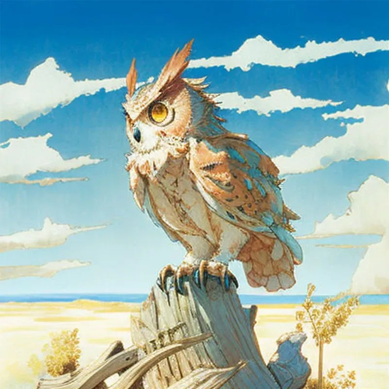 Kawaii Watercolor Animal Illustrations
