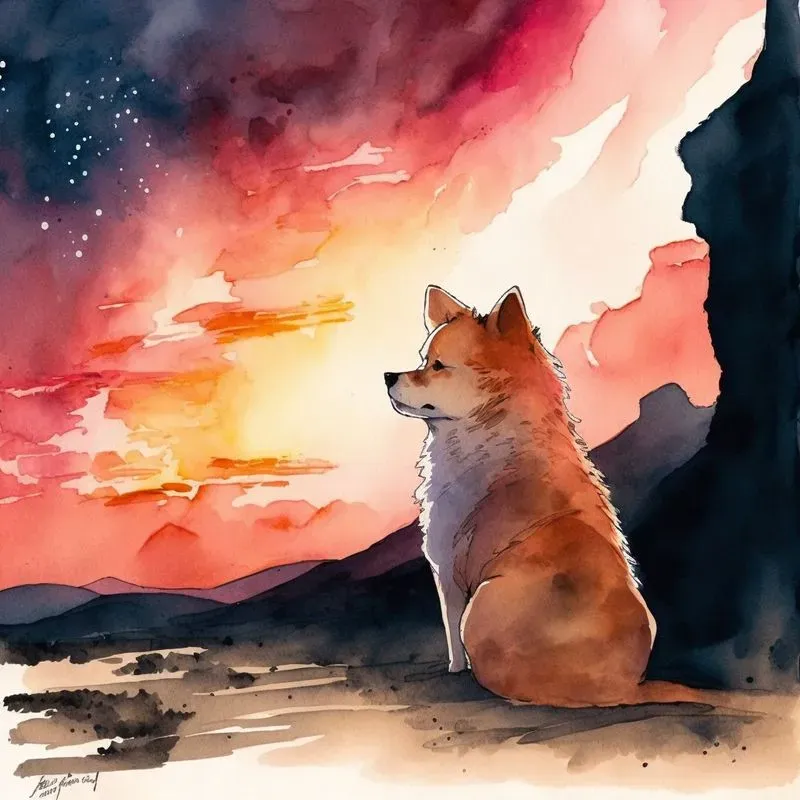 Kawaii Watercolor Animal Illustrations