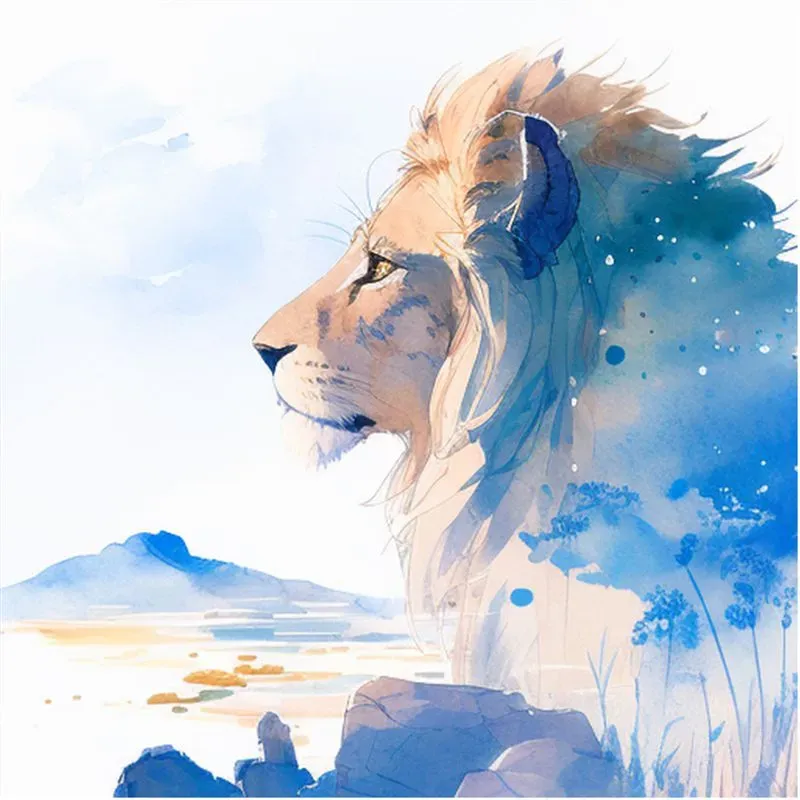 Kawaii Watercolor Animal Illustrations