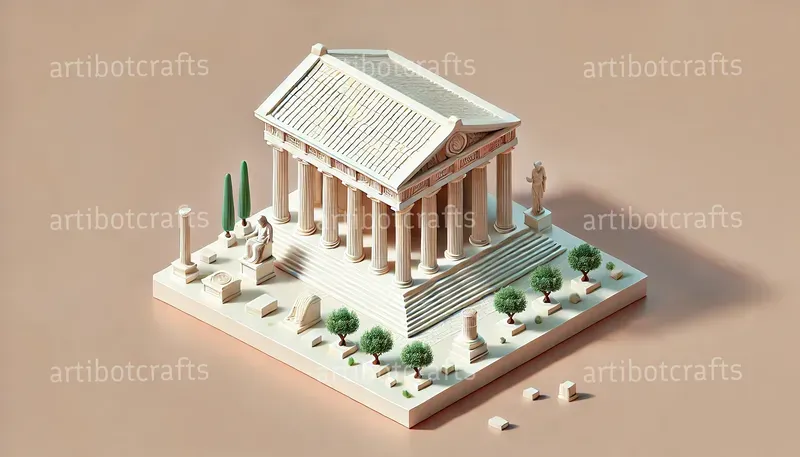 3D Isometric Architectural Models