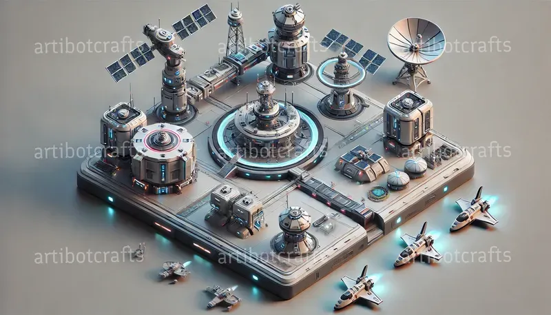 3D Isometric Architectural Models