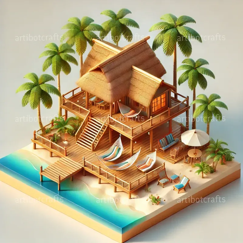 3D Isometric Architectural Models