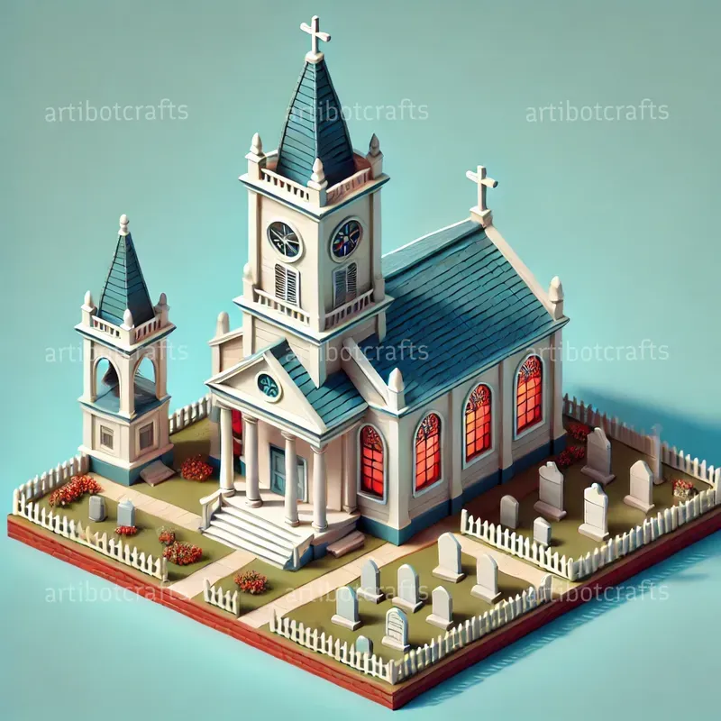 3D Isometric Architectural Models