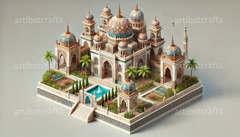 3D Isometric Architectural Models
