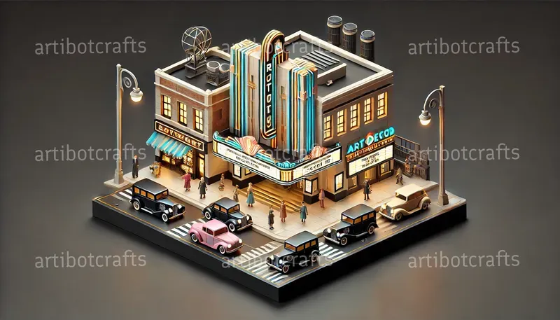 3D Isometric Architectural Models