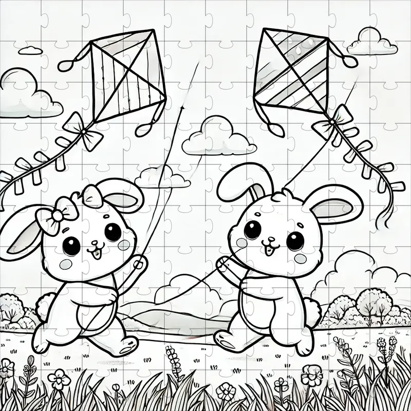 Whimsical Kawaii Coloring Pages
