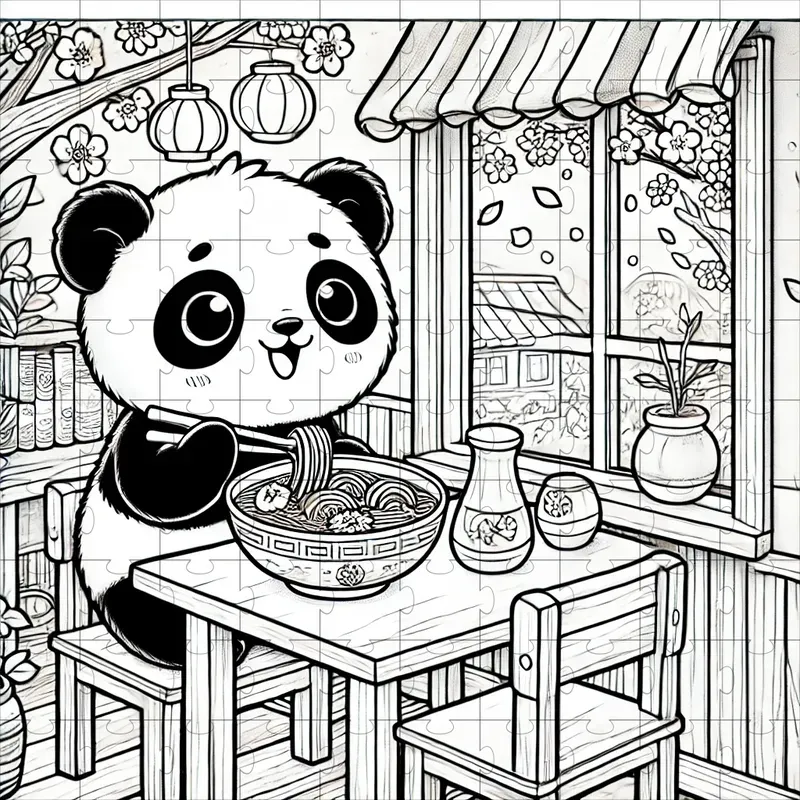 Whimsical Kawaii Coloring Pages