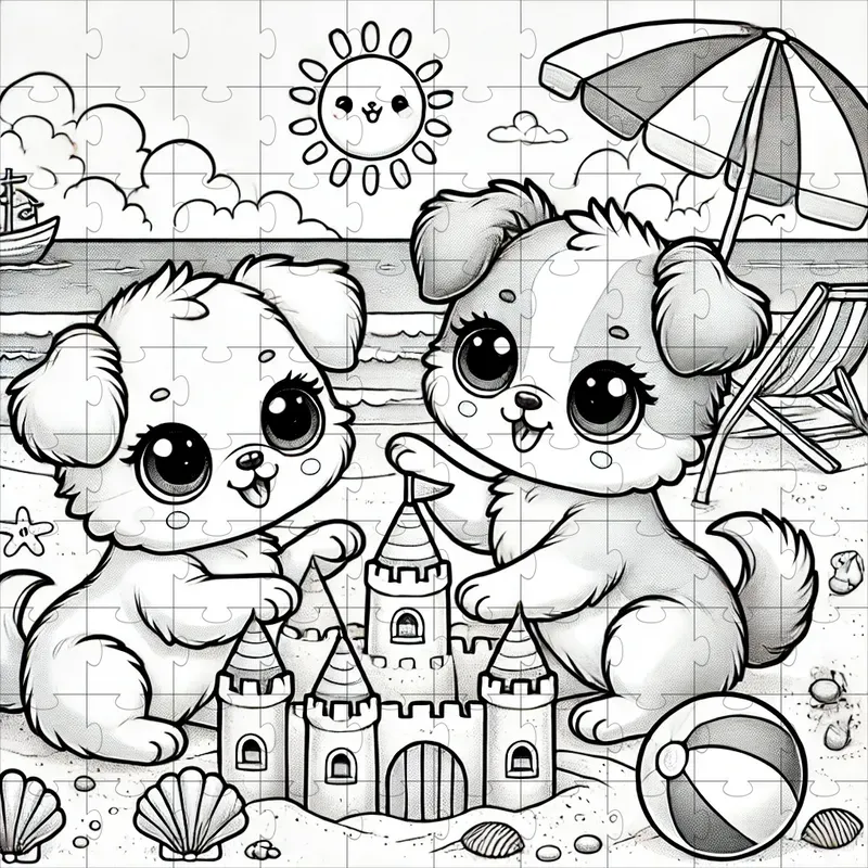 Whimsical Kawaii Coloring Pages