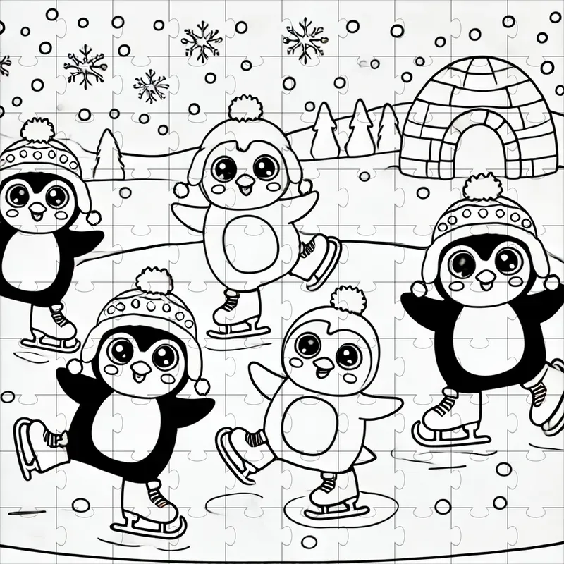 Whimsical Kawaii Coloring Pages