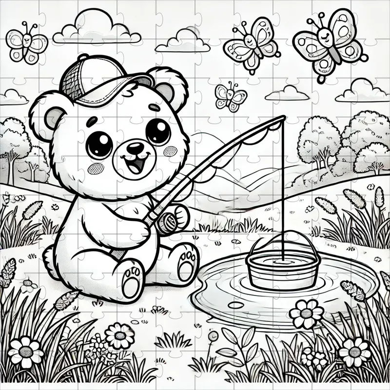 Whimsical Kawaii Coloring Pages