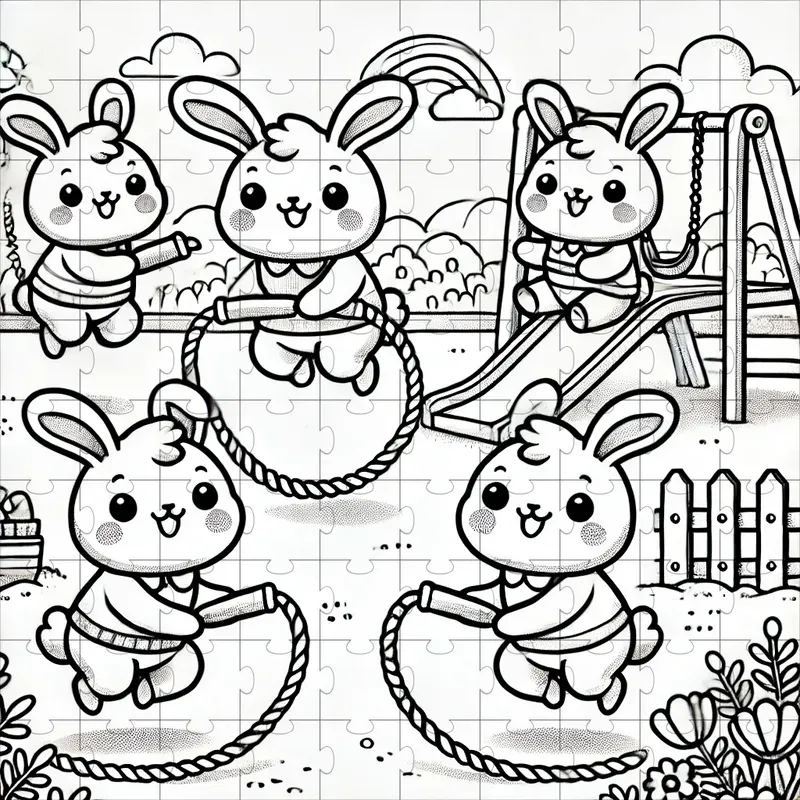 Whimsical Kawaii Coloring Pages