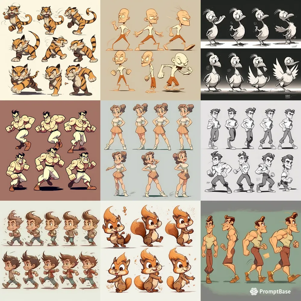 Poses For Animated Characters