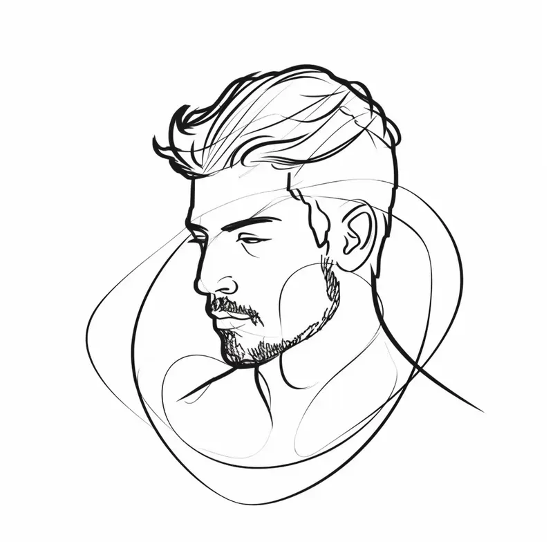 Line Art Drawing Logos