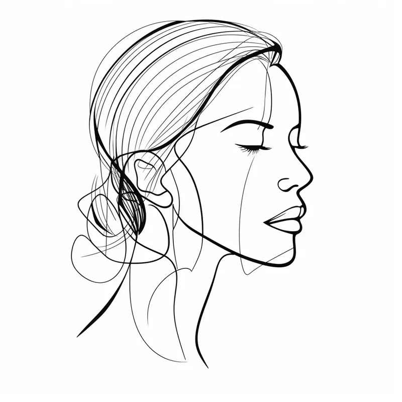 Line Art Drawing Logos