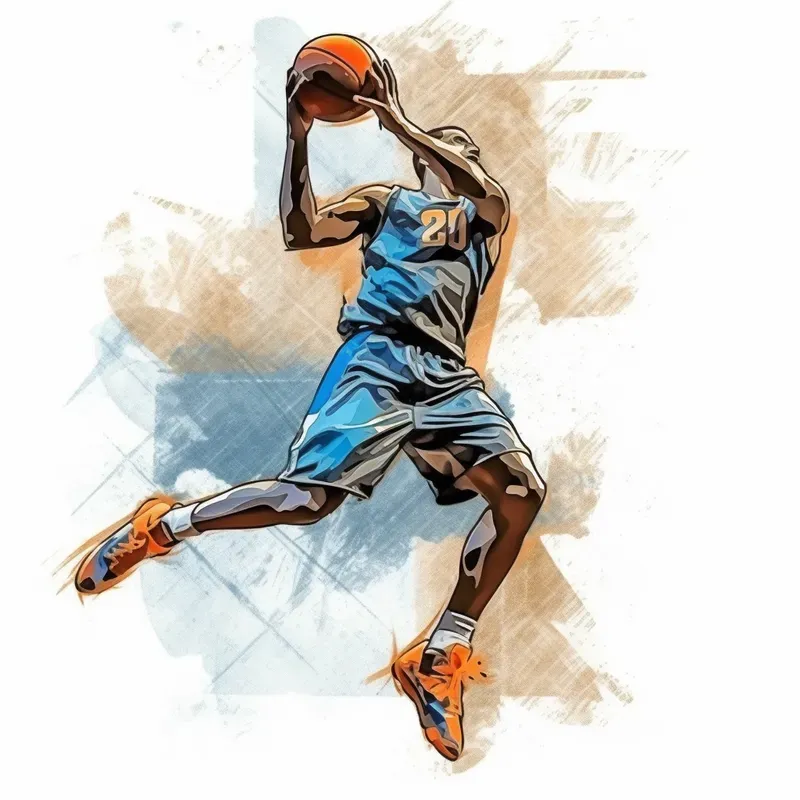 Drawings Of People Doing Sports