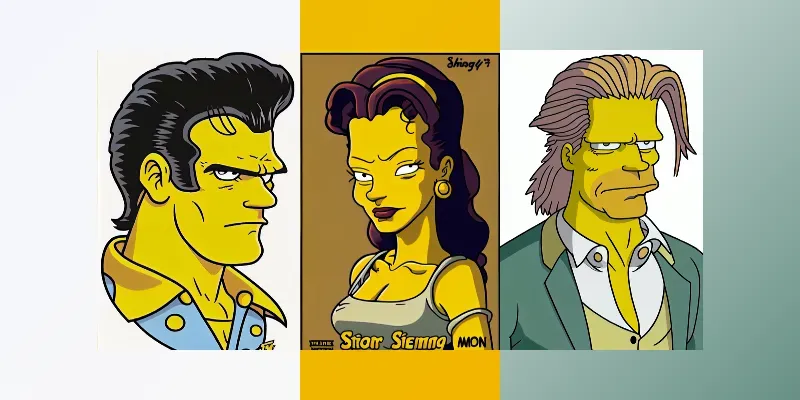 The Simpsons Character Designs generated by undefined