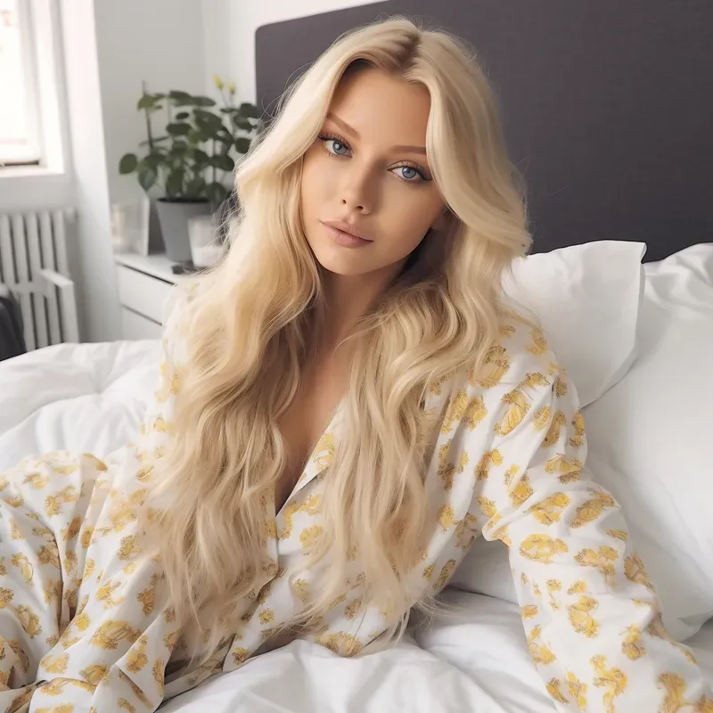 Photos Of Beautiful Models In Beds
