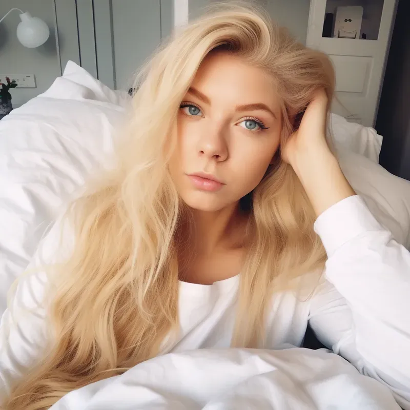 Photos Of Beautiful Models In Beds