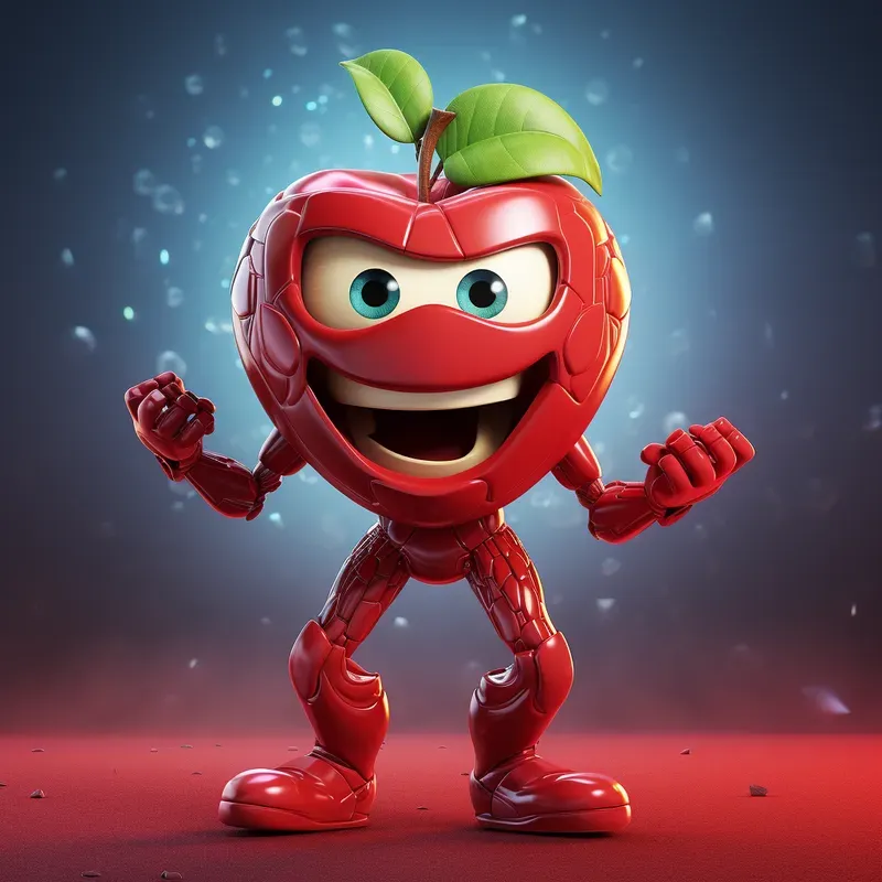 Anthropomorphic Fruits And Vegetables