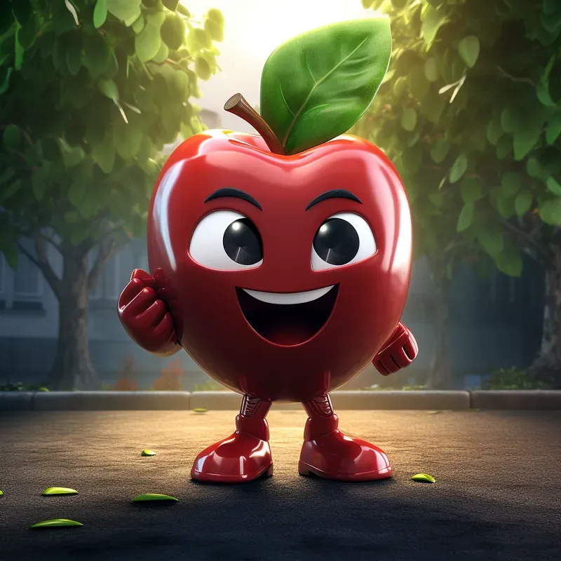 Anthropomorphic Fruits And Vegetables