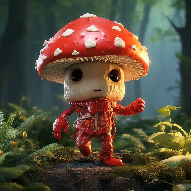 Anthropomorphic Fruits And Vegetables