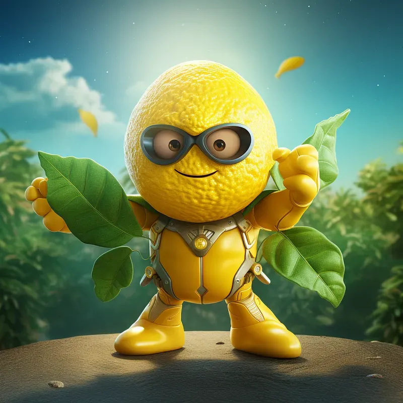 Anthropomorphic Fruits And Vegetables