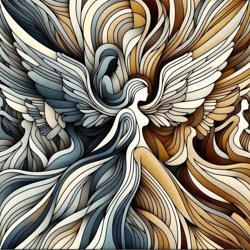 Collages Of Stylized Silhouettes