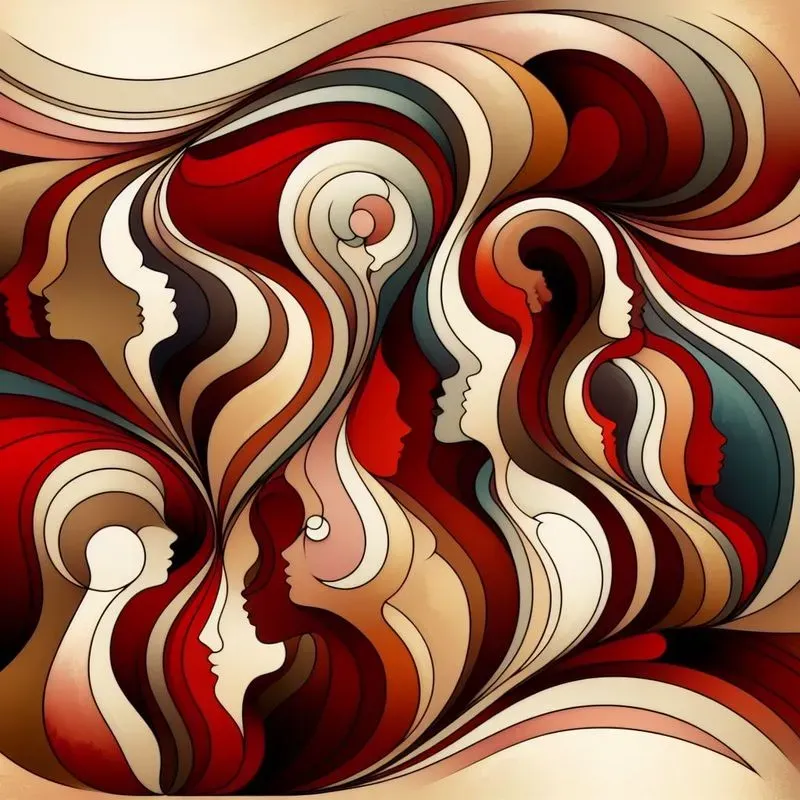 Collages Of Stylized Silhouettes