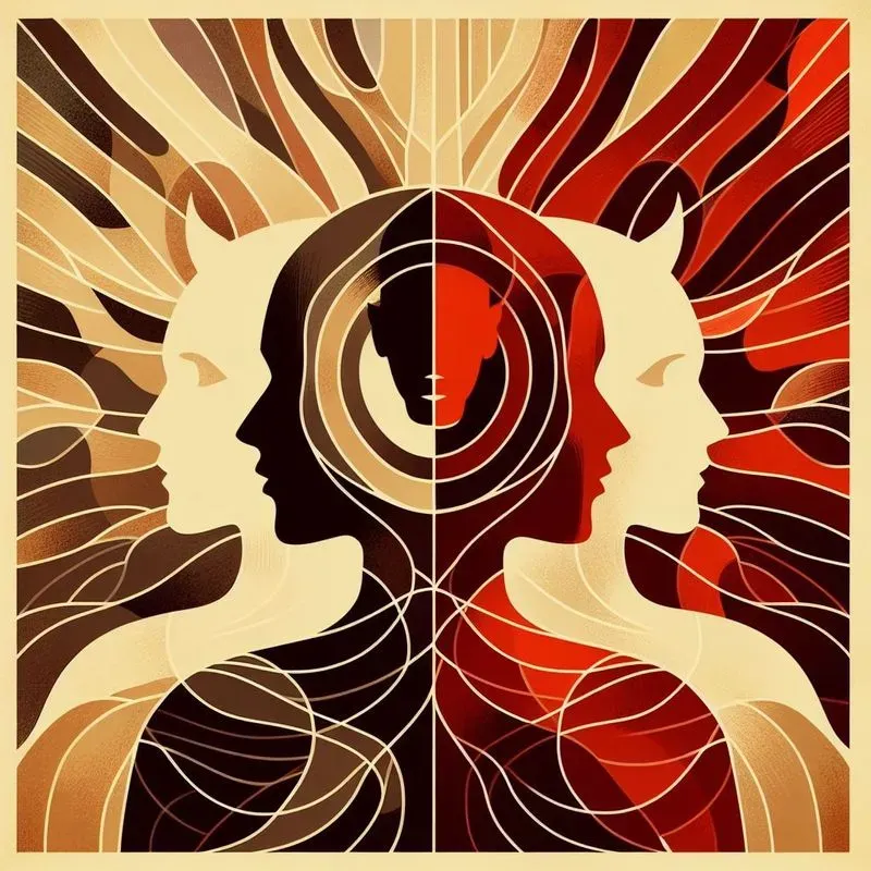 Collages Of Stylized Silhouettes