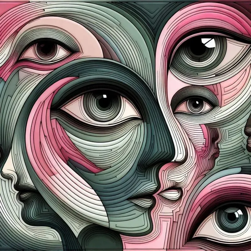 Collages Of Stylized Silhouettes