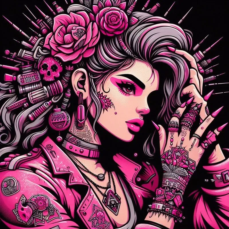 Shaped Canvases Feminine Art