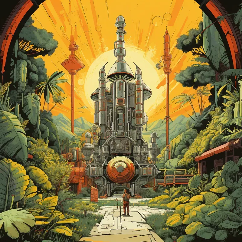 Vintage Sci Fi Aesthetic