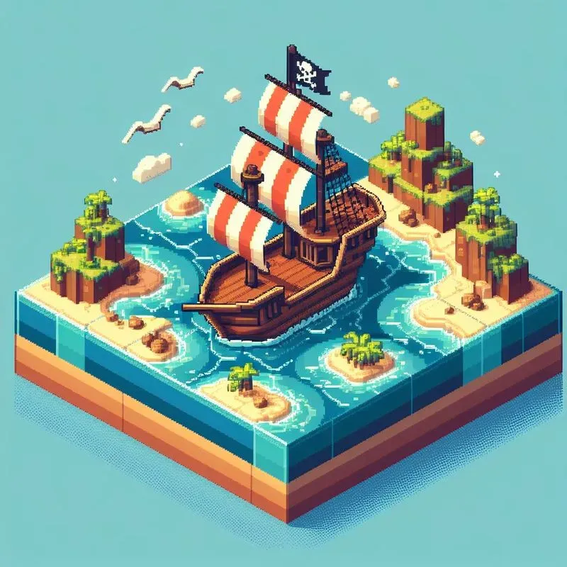 Isometric Gameboy Scenes