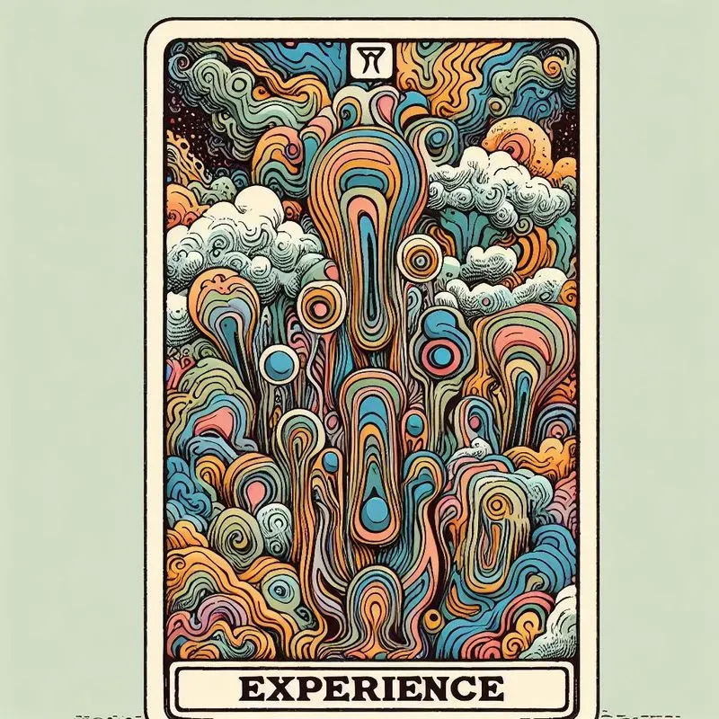 Vibrant Psychedelic Tarot Cards